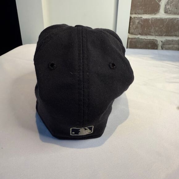 Vintage New Era 59Fifty Men's Cap Detroit Tigers On Field Small Logo Navy 6 7/8 - Picture 6 of 7